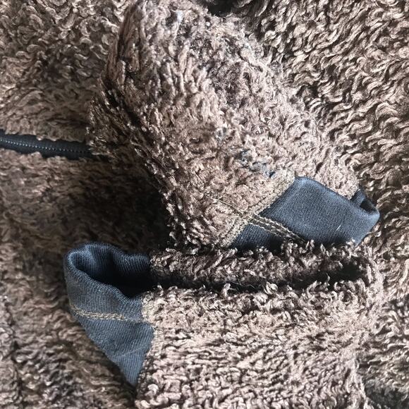 Mountain Hardwear Full Zip Fleece Brown Jacket with Zipped Pockets Womens Size M - Picture 8 of 8